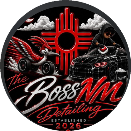 The BossNM Detailing logo